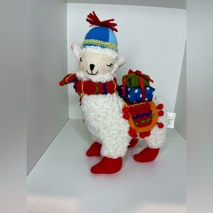 Plush Christmas Llama / Alpaca by RAZ Imports